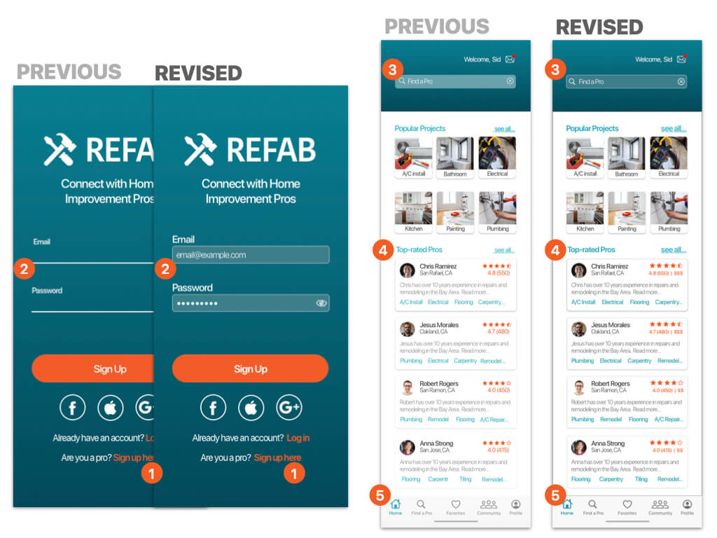 Accessibility Revisions